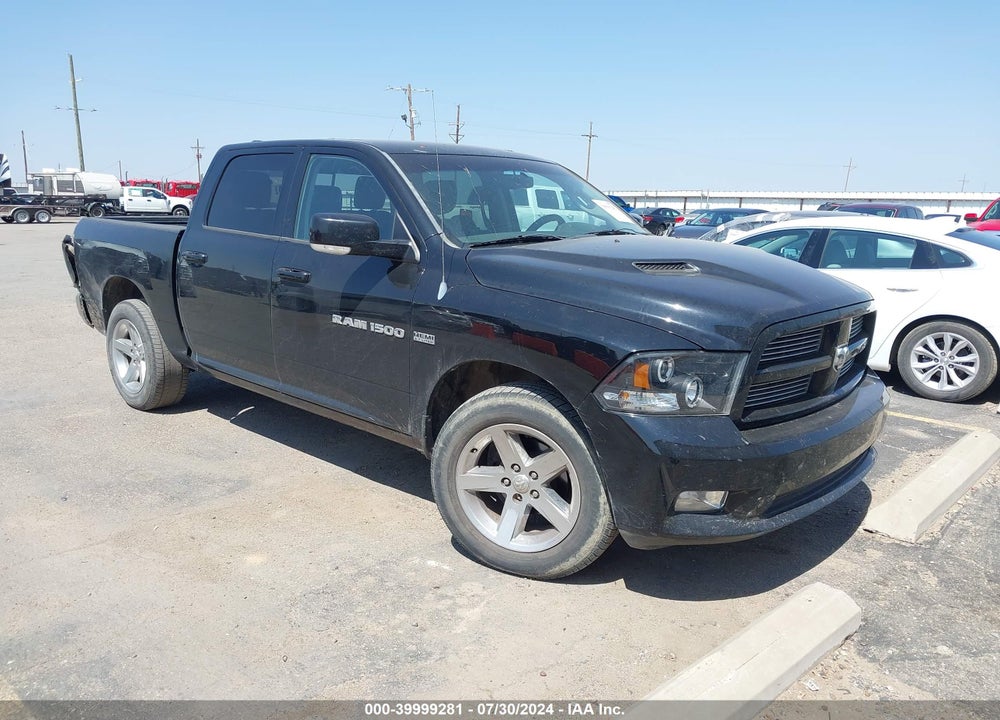 2012 RAM 1500 SPORT VIN: 1C6RD7MT6CS257463