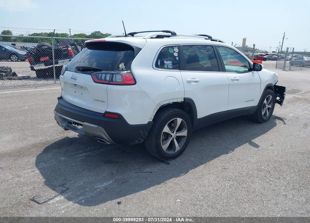 2021 JEEP CHEROKEE LIMITED 4X4 VIN: 1C4PJMDX3MD166442