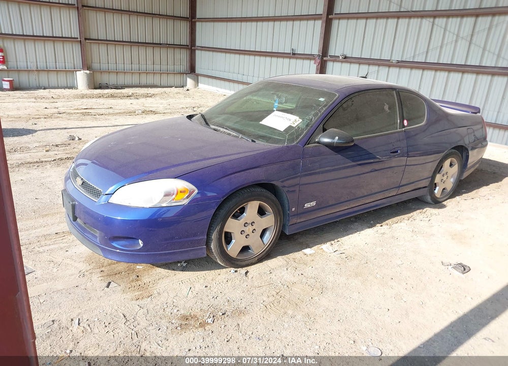 2006 CHEVROLET MONTE CARLO SS VIN: 2G1WL16C969341753