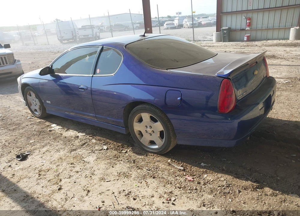 2006 CHEVROLET MONTE CARLO SS VIN: 2G1WL16C969341753