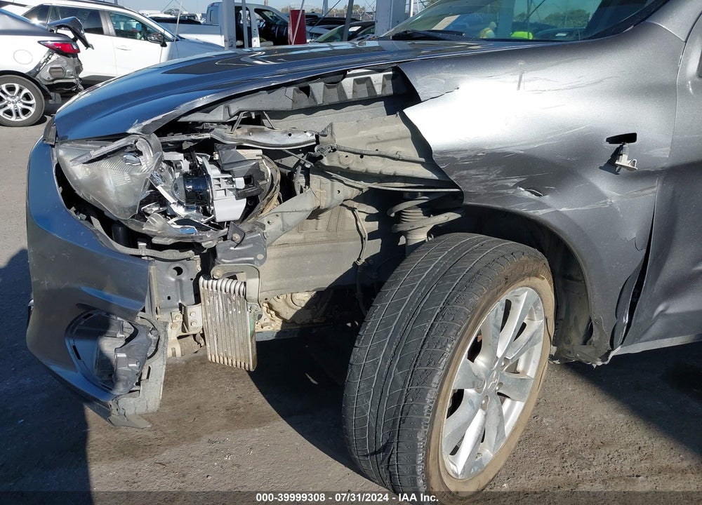 2015 MITSUBISHI OUTLANDER SPORT ES VIN: 4A4AP3AU9FE029634