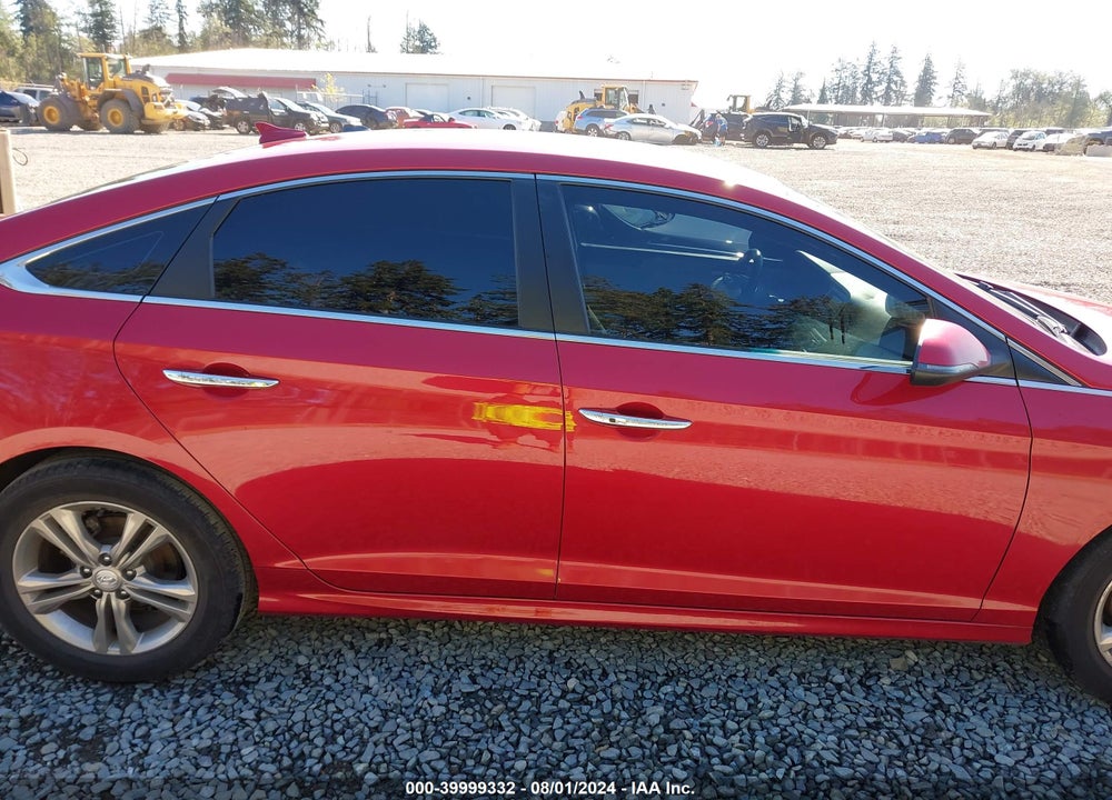 2019 HYUNDAI SONATA SEL VIN: 5NPE34AF9KH768282