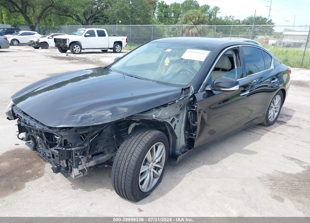 2016 INFINITI Q50 3.0T PREMIUM VIN: JN1EV7AP9GM300394