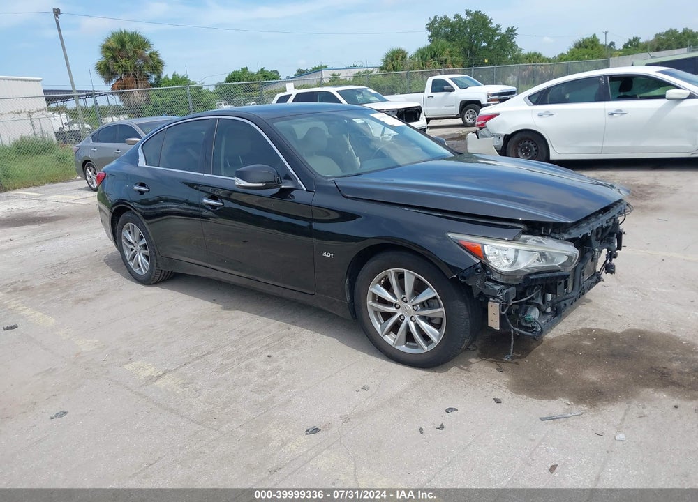 2016 INFINITI Q50 3.0T PREMIUM VIN: JN1EV7AP9GM300394