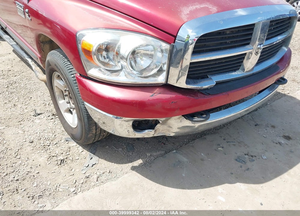 2007 DODGE RAM 2500 SLT VIN: 3D7KR29C17G714321