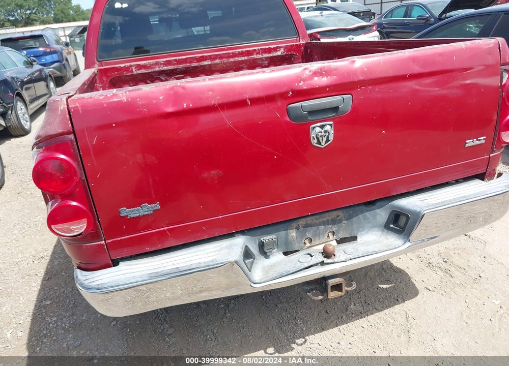 2007 DODGE RAM 2500 SLT VIN: 3D7KR29C17G714321