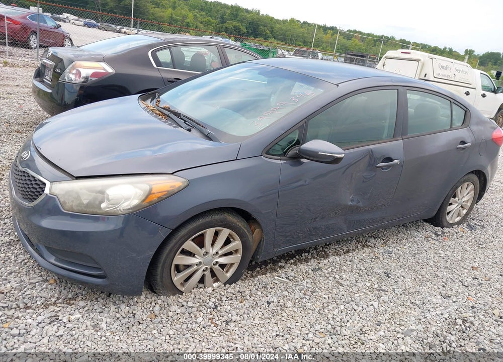 2014 KIA FORTE LX VIN: KNAFX4A60E5093786