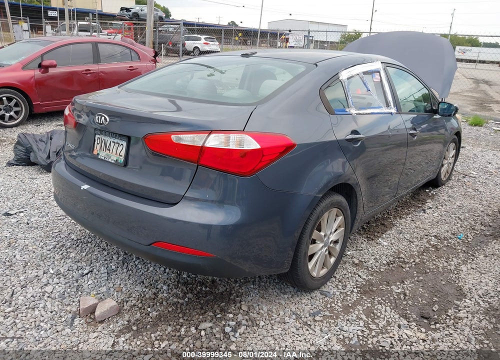 2014 KIA FORTE LX VIN: KNAFX4A60E5093786