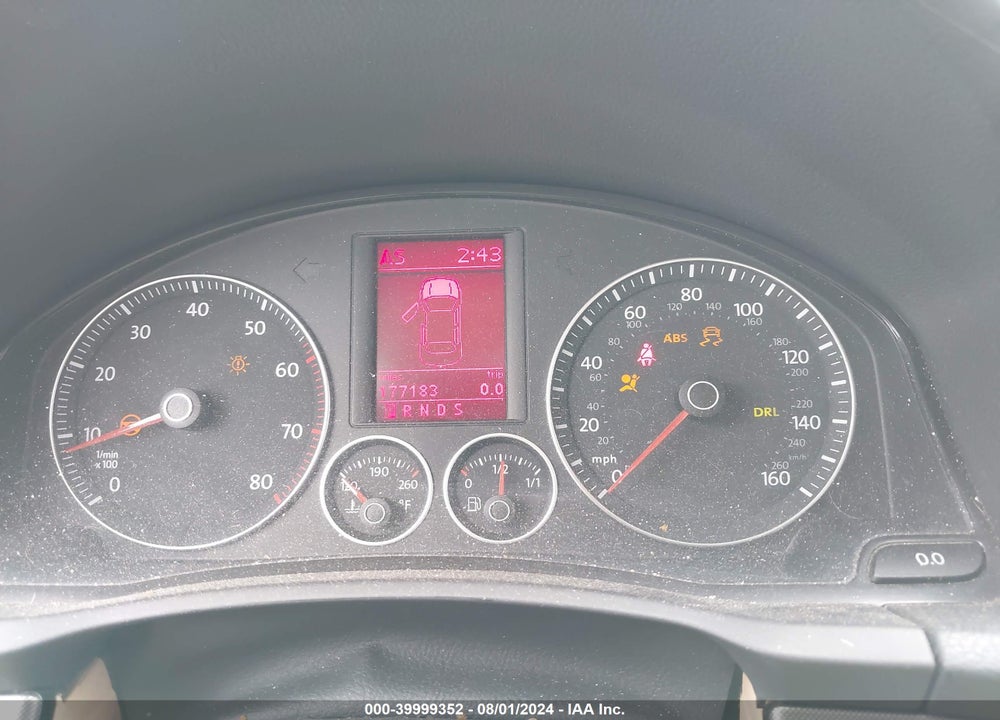 2007 VOLKSWAGEN JETTA 2.5 VIN: 3VWDF81K37M139140
