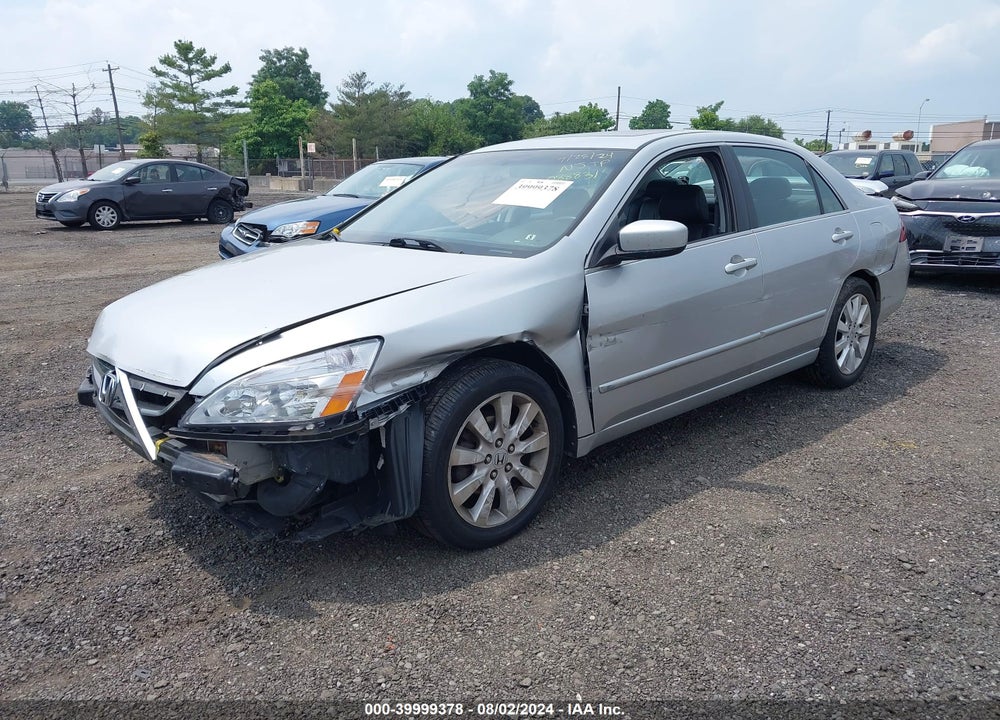 2007 HONDA ACCORD VIN: 1HGCM66517A088831