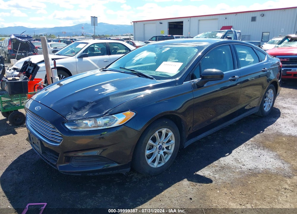 2015 FORD FUSION S VIN: 3FA6P0G79FR246097
