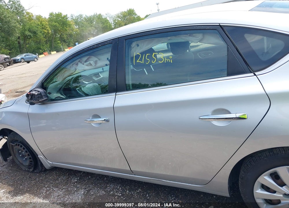 2015 NISSAN SENTRA S VIN: 3N1AB7AP5FY254159