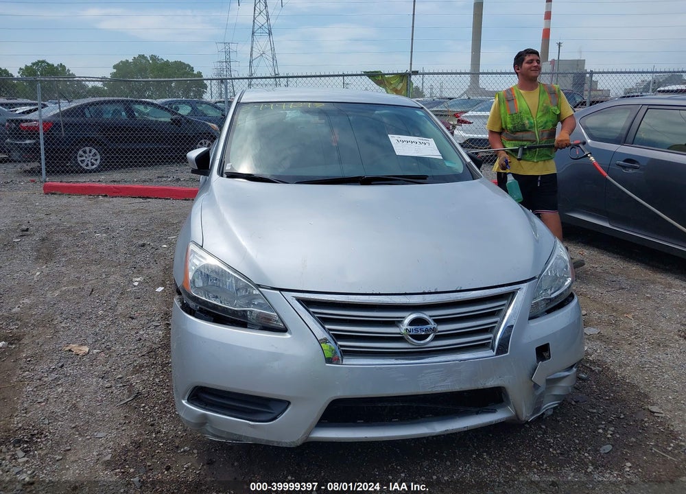 2015 NISSAN SENTRA S VIN: 3N1AB7AP5FY254159