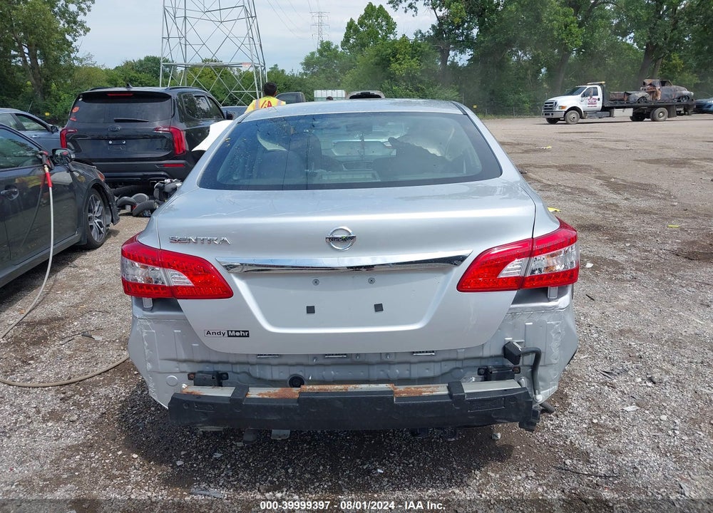 2015 NISSAN SENTRA S VIN: 3N1AB7AP5FY254159