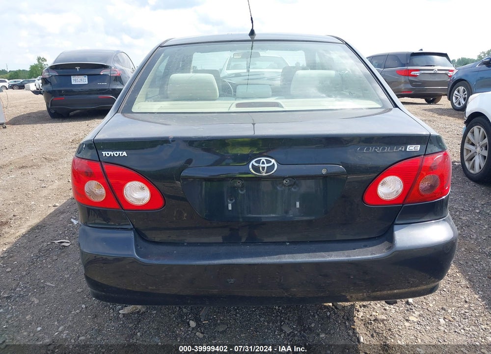 2006 TOYOTA COROLLA CE VIN: 2T1BR32E76C645039