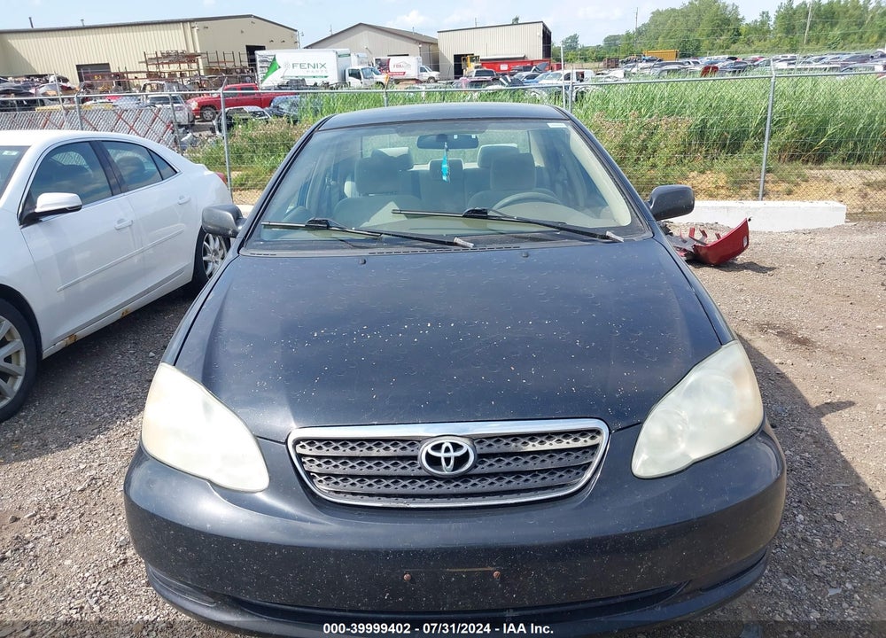 2006 TOYOTA COROLLA CE VIN: 2T1BR32E76C645039
