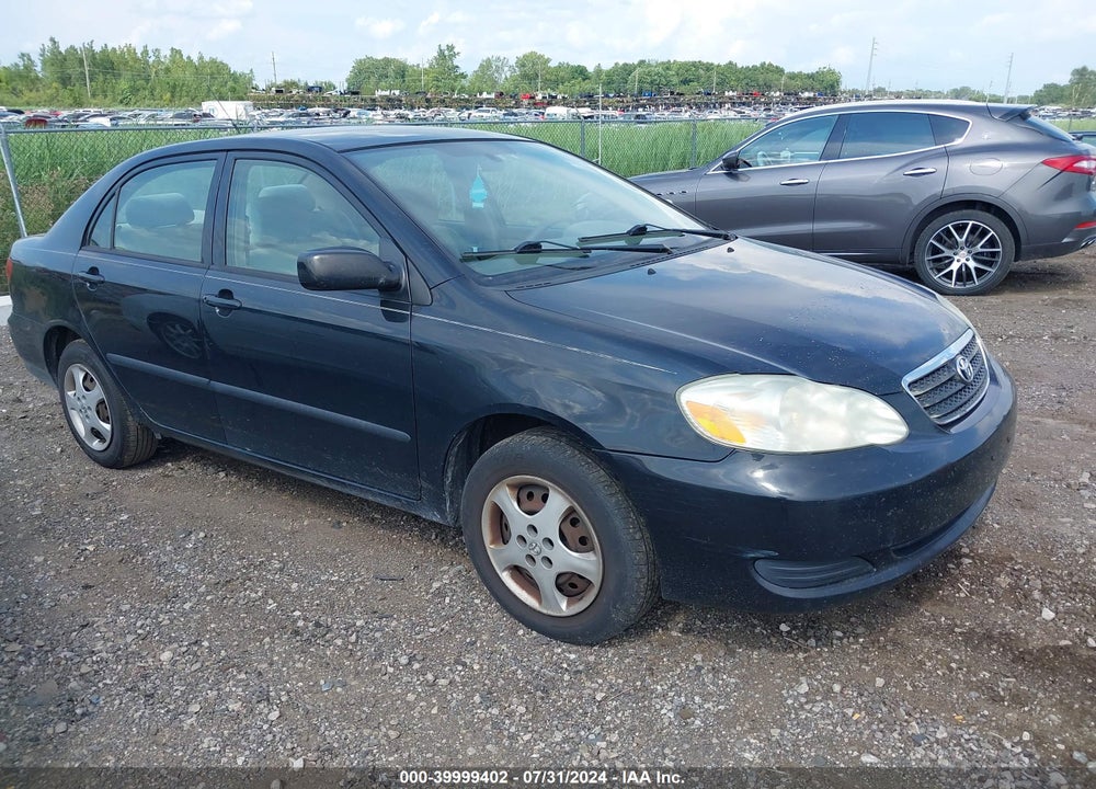 2006 TOYOTA COROLLA CE VIN: 2T1BR32E76C645039