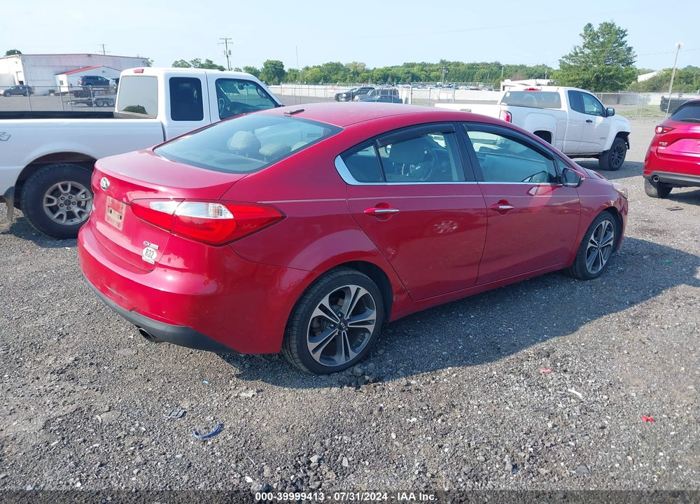 2014 KIA FORTE EX VIN: KNAFX4A80E5084619