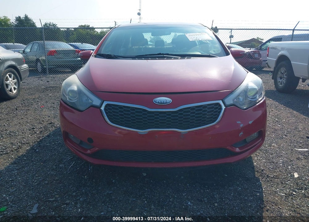 2014 KIA FORTE EX VIN: KNAFX4A80E5084619