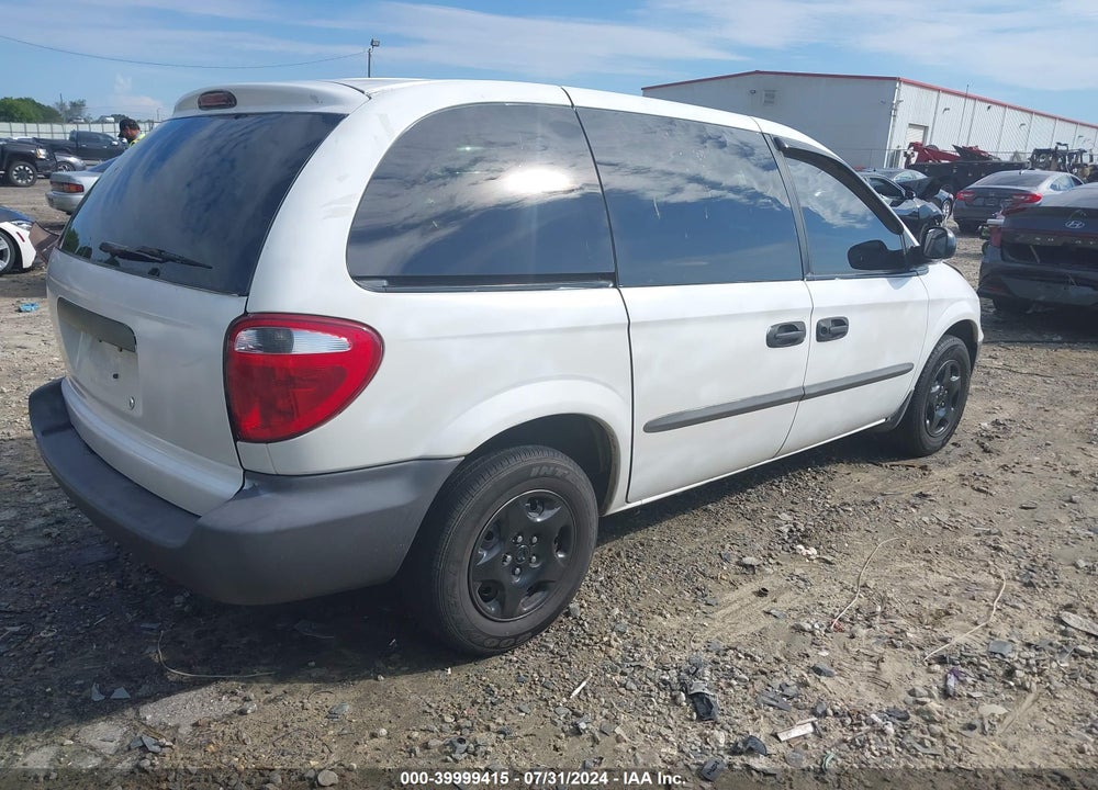 2002 DODGE CARAVAN VIN: 1B4GP25332B694180