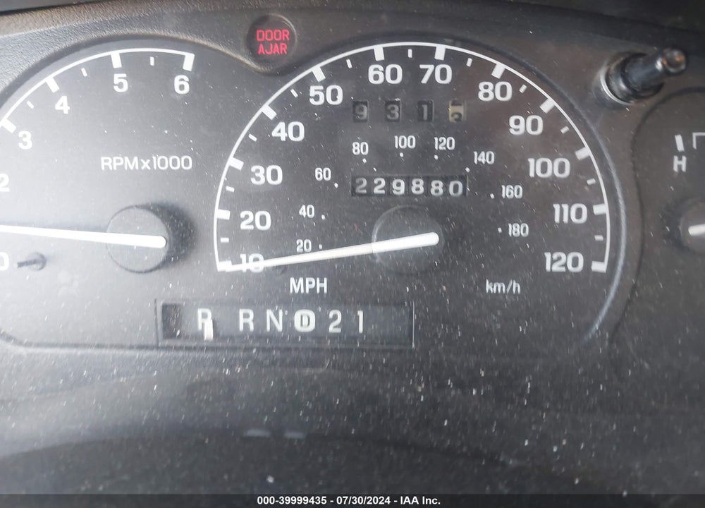 2001 FORD RANGER EDGE/XL/XLT VIN: 1FTYR14U61PA94082
