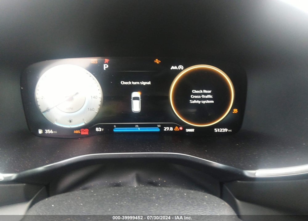 2022 HYUNDAI SANTA FE SEL VIN: 5NMS34AJ1NH381377