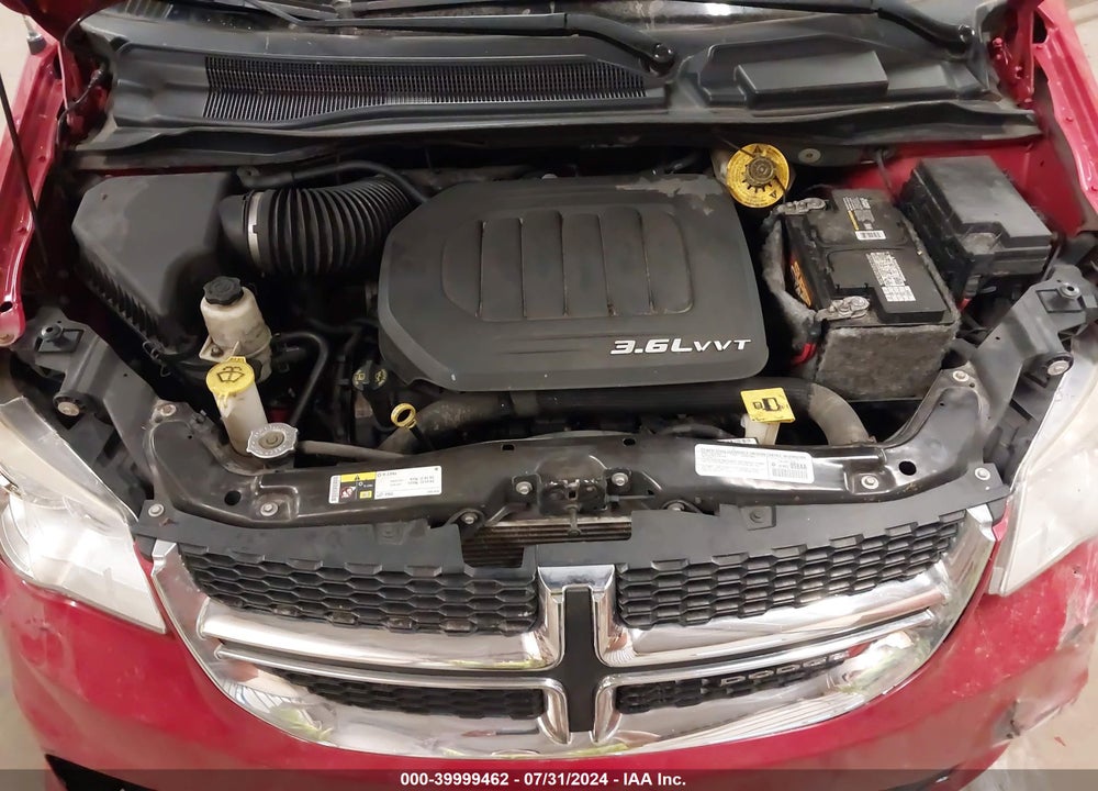 2014 DODGE GRAND CARAVAN SXT VIN: 2C4RDGCGXER291696