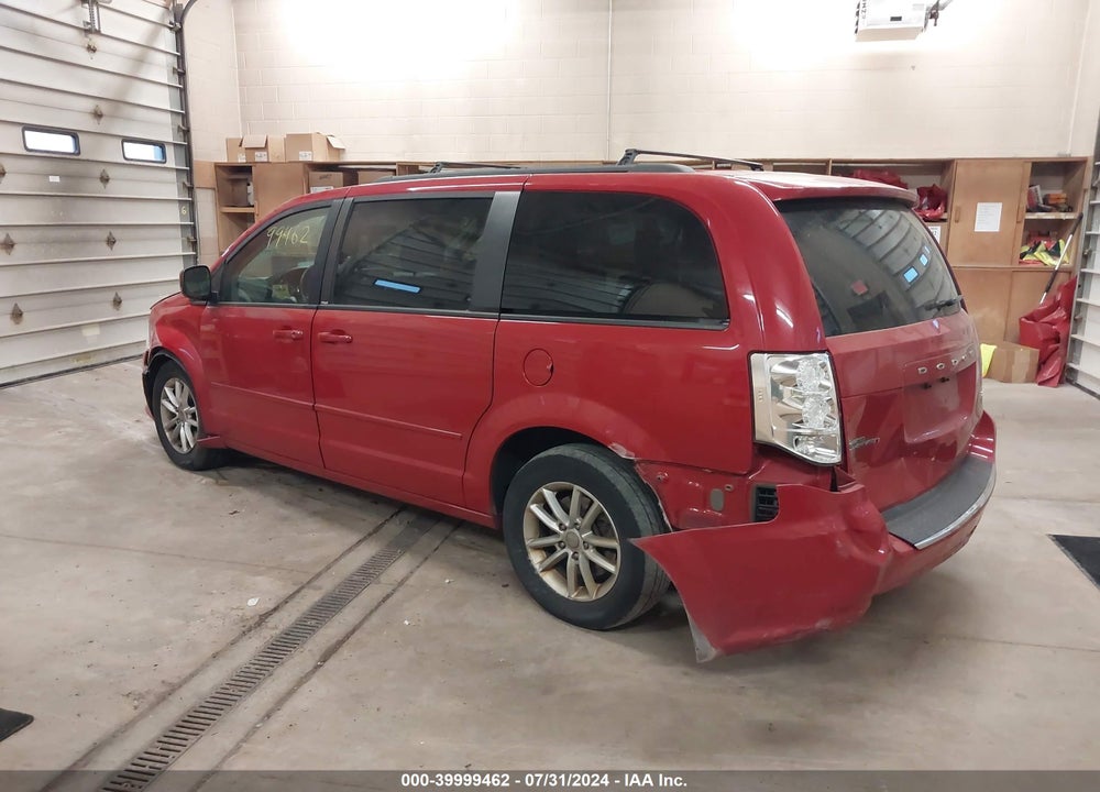 2014 DODGE GRAND CARAVAN SXT VIN: 2C4RDGCGXER291696