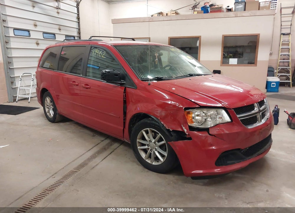 2014 DODGE GRAND CARAVAN SXT VIN: 2C4RDGCGXER291696
