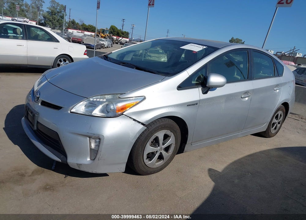 2015 TOYOTA PRIUS TWO VIN: JTDKN3DUXF1903834