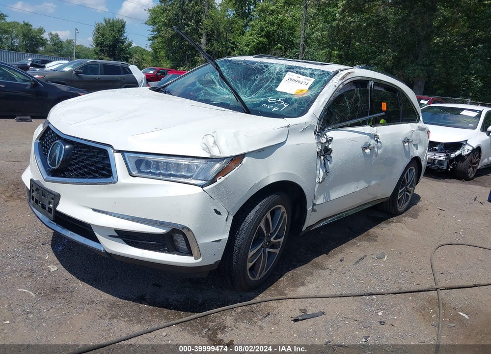 2018 ACURA MDX ADVANCE PACKAGE VIN: 5J8YD4H88JL024654