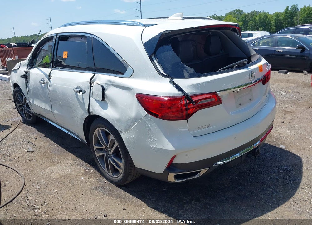 2018 ACURA MDX ADVANCE PACKAGE VIN: 5J8YD4H88JL024654