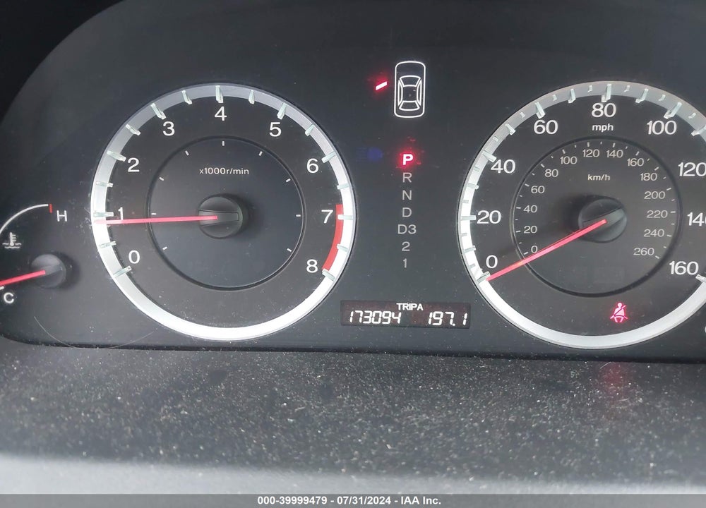 2008 HONDA ACCORD 2.4 LX VIN: 1HGCP26348A098110