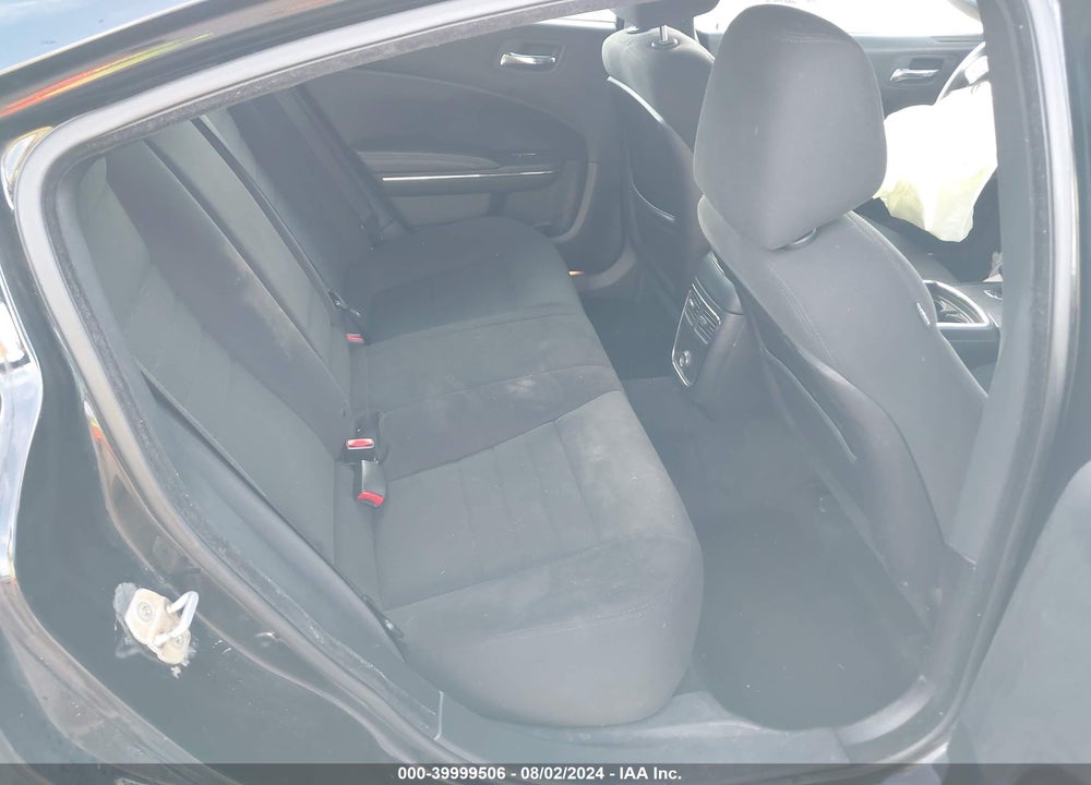 2012 DODGE CHARGER SXT VIN: 2C3CDXHG4CH287083
