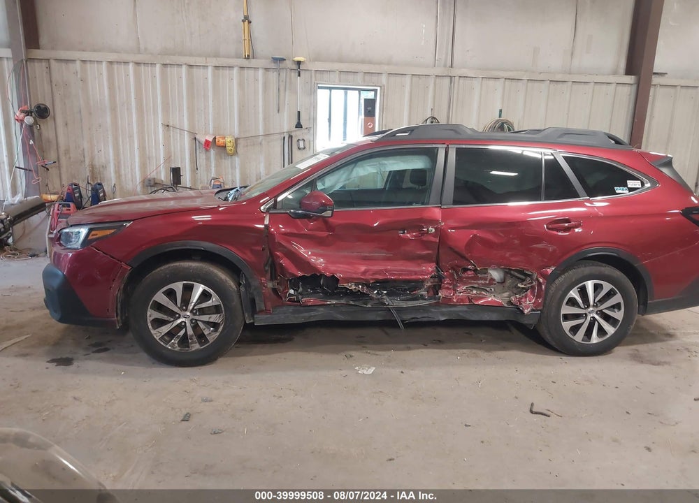 2021 SUBARU OUTBACK PREMIUM VIN: 4S4BTACC2M3110852