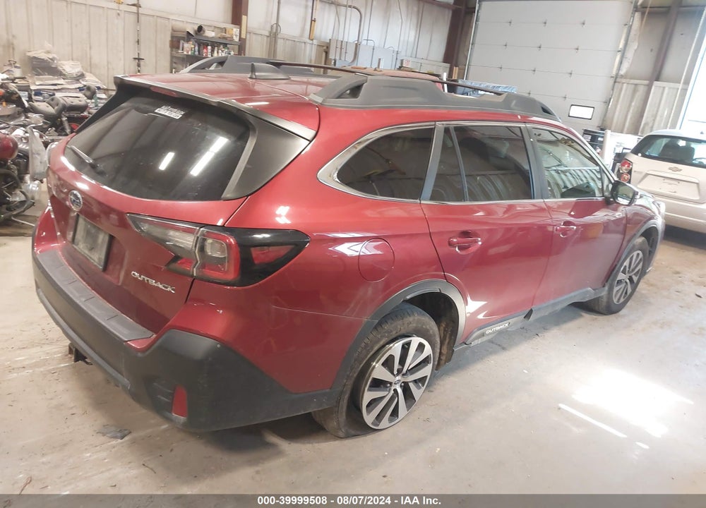 2021 SUBARU OUTBACK PREMIUM VIN: 4S4BTACC2M3110852
