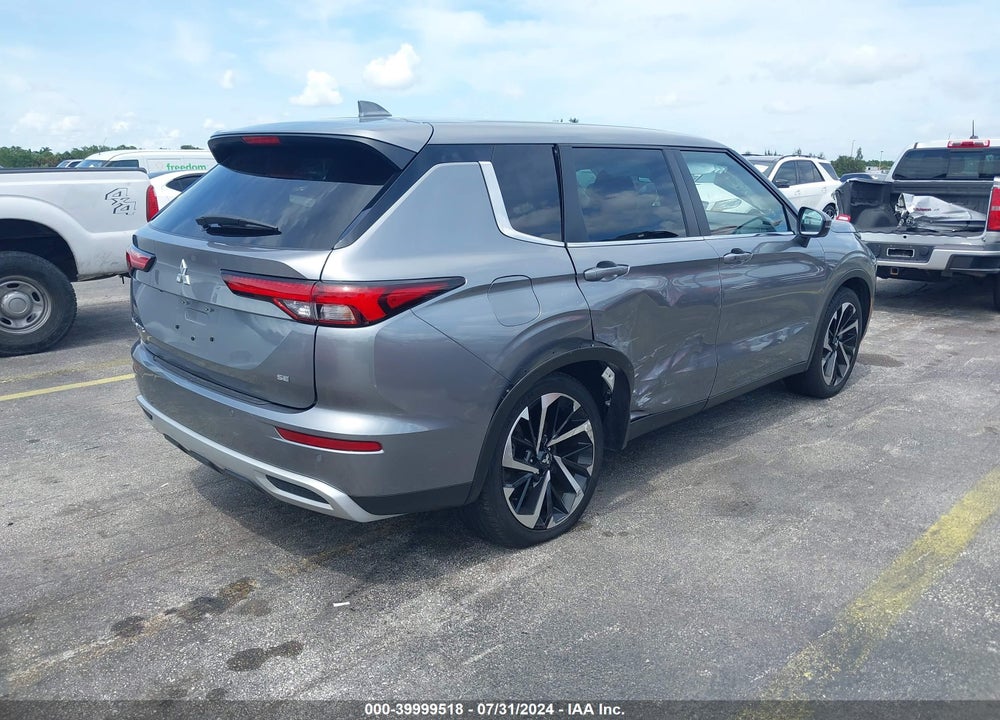 2023 MITSUBISHI OUTLANDER SE 2.5 2WD VIN: JA4J3UA84PZ044154