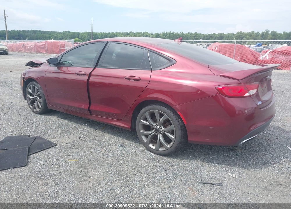2016 CHRYSLER 200 S VIN: 1C3CCCBB5GN138994