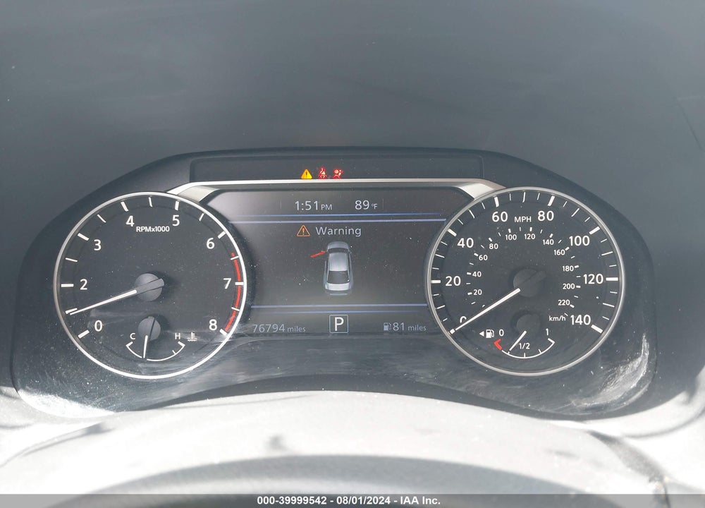 2021 NISSAN ALTIMA SR FWD VIN: 1N4BL4CV2MN391617