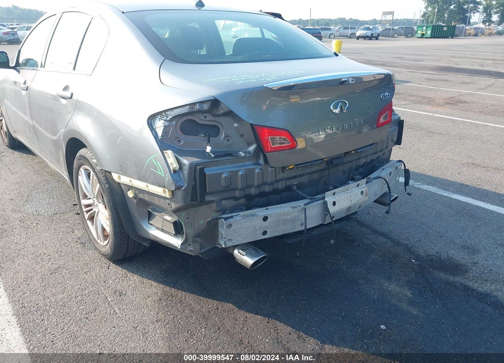 2013 INFINITI G37X VIN: JN1CV6AR8DM764971