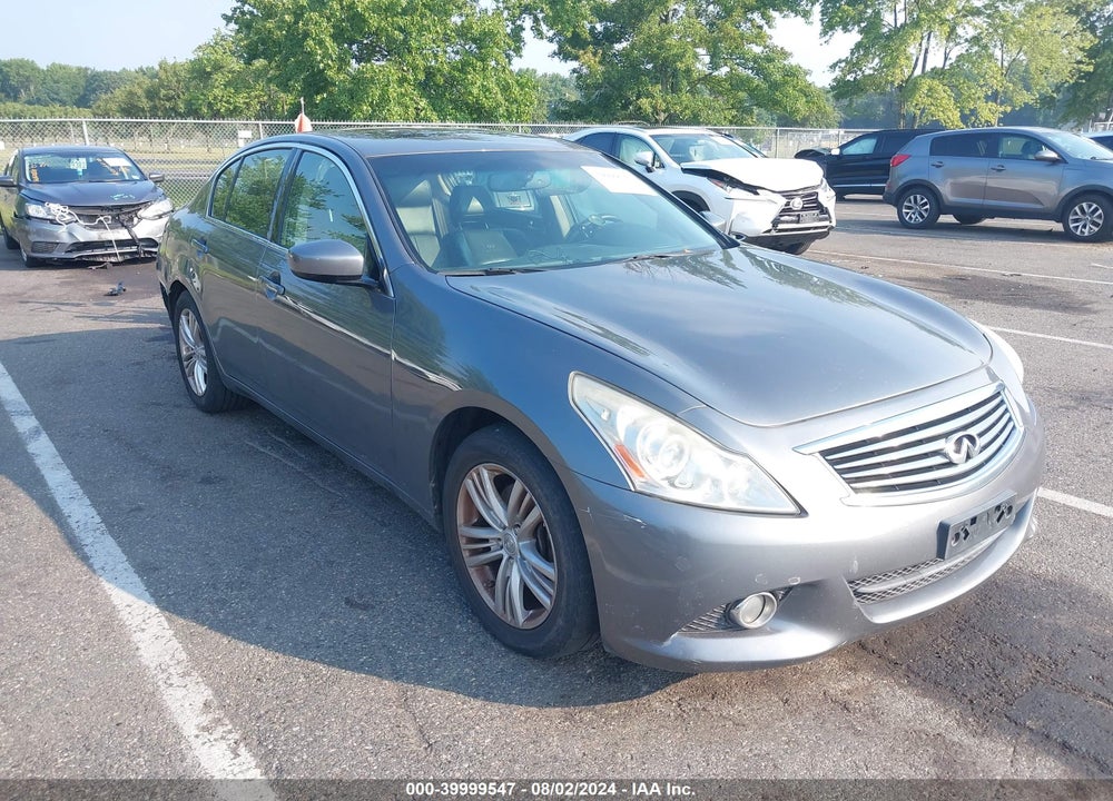 2013 INFINITI G37X VIN: JN1CV6AR8DM764971