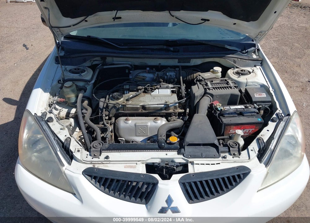 2004 MITSUBISHI LANCER ES VIN: JA3AJ26E54U069215