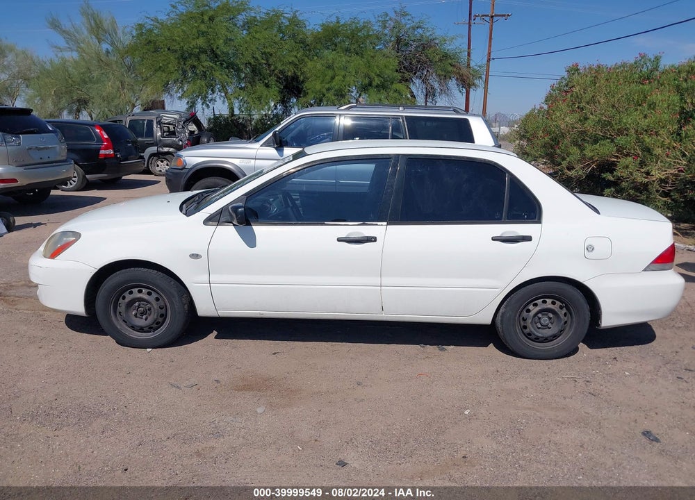 2004 MITSUBISHI LANCER ES VIN: JA3AJ26E54U069215