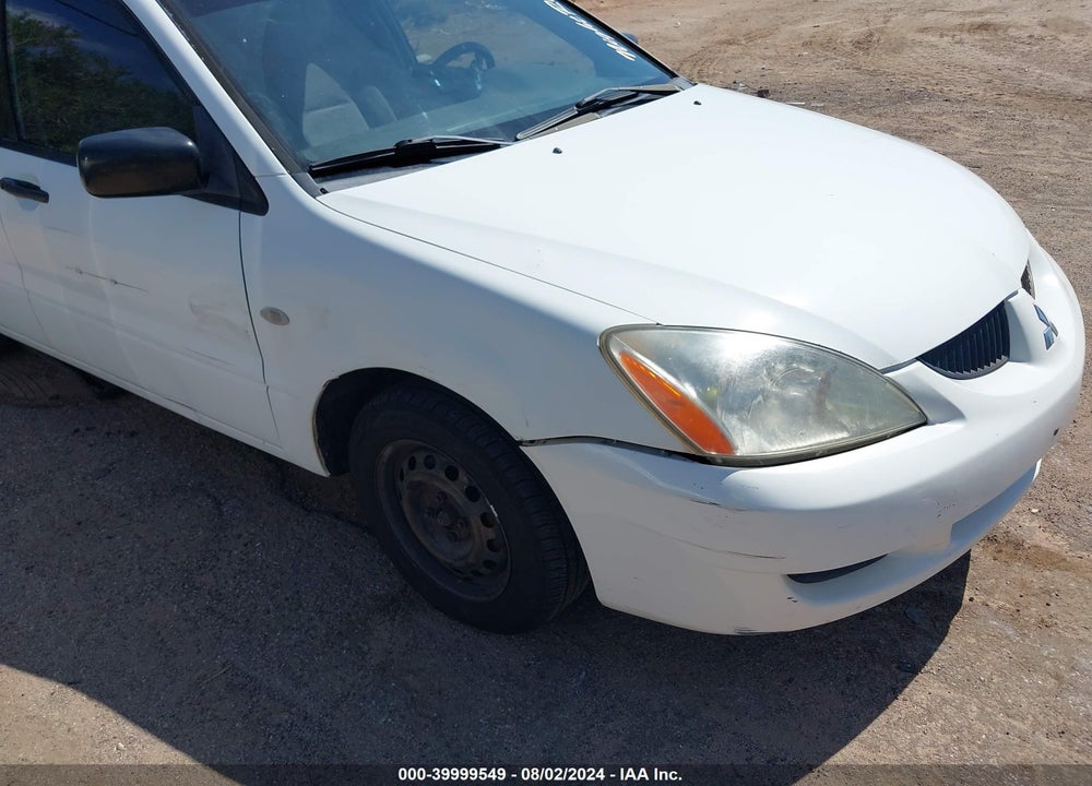 2004 MITSUBISHI LANCER ES VIN: JA3AJ26E54U069215