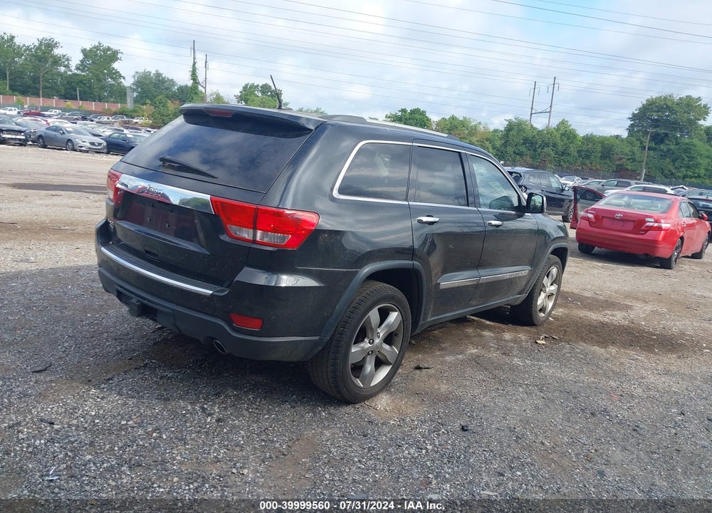 2013 JEEP GRAND CHEROKEE OVERLAND VIN: 1C4RJFCG7DC536464