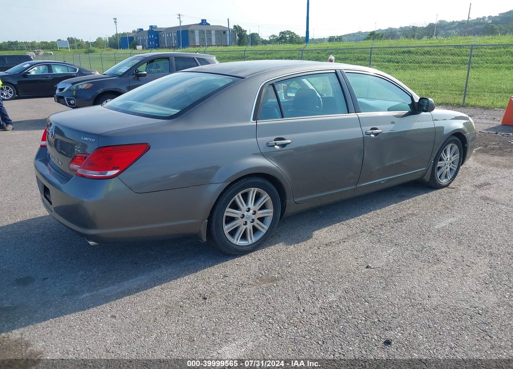 2006 TOYOTA AVALON LIMITED VIN: 4T1BK36B76U093884