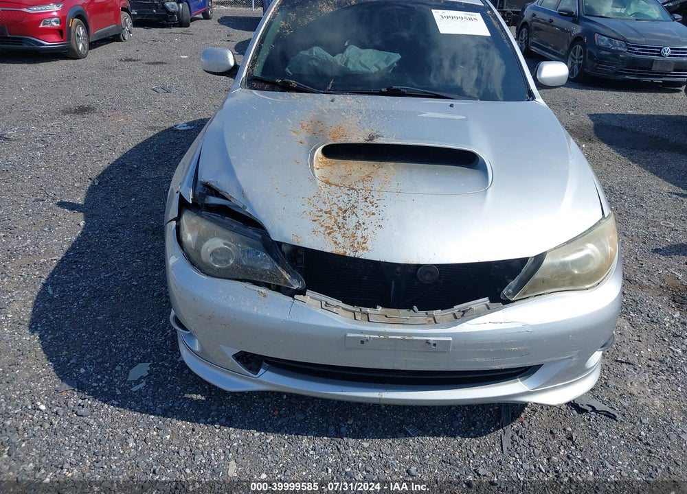 2008 SUBARU IMPREZA WRX VIN: JF1GH74618G806842