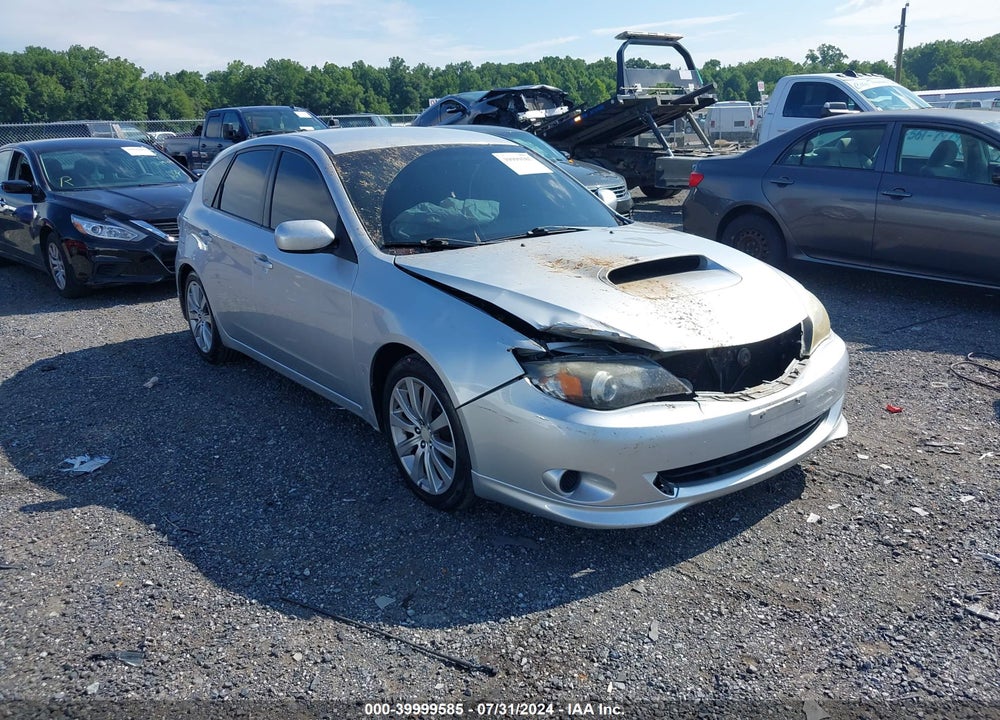 2008 SUBARU IMPREZA WRX VIN: JF1GH74618G806842