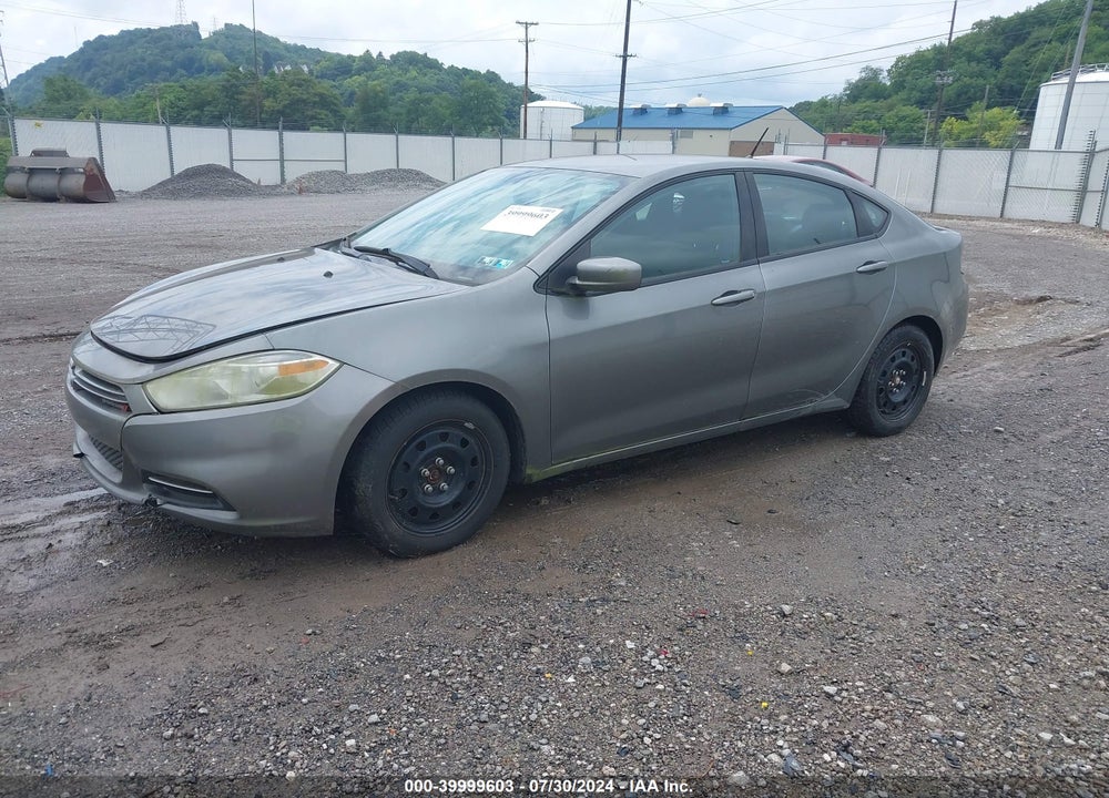 2013 DODGE DART AERO VIN: 1C3CDFAH6DD231013