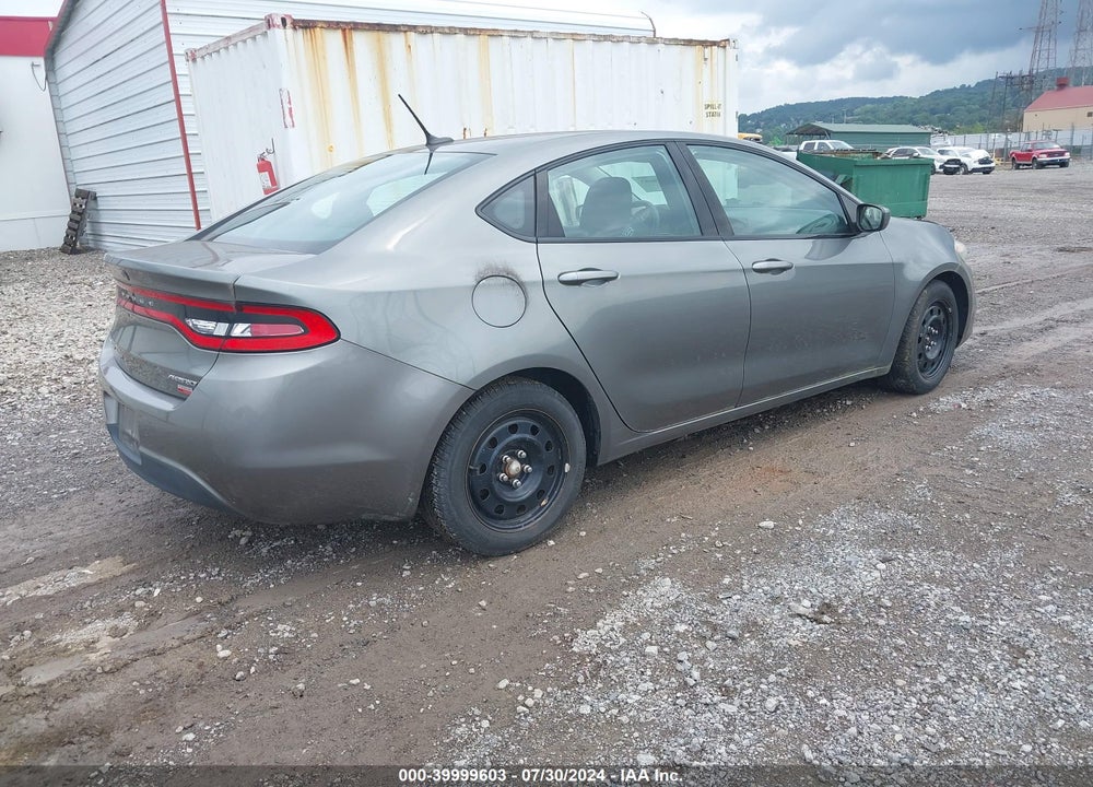 2013 DODGE DART AERO VIN: 1C3CDFAH6DD231013